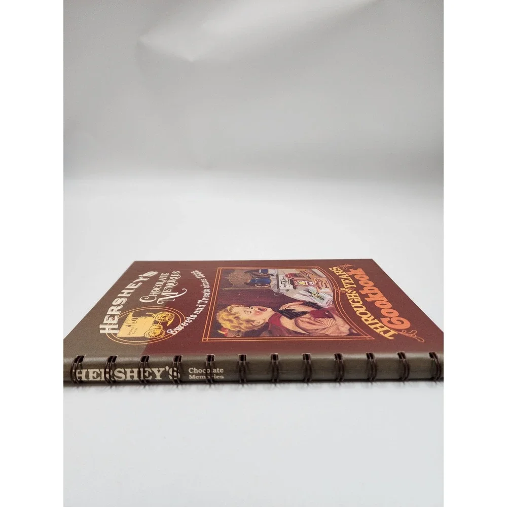 Vintage Hersheys Chocolate Memories Through The Years Cookbook 1982 Spiral Bound